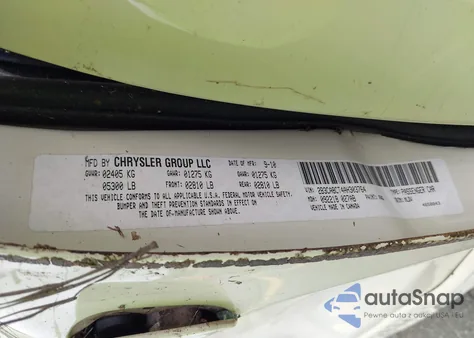 2010 Dodge Charger R/T z USA, uszkodzony, nr VIN 2B3CA8CT4AH303764